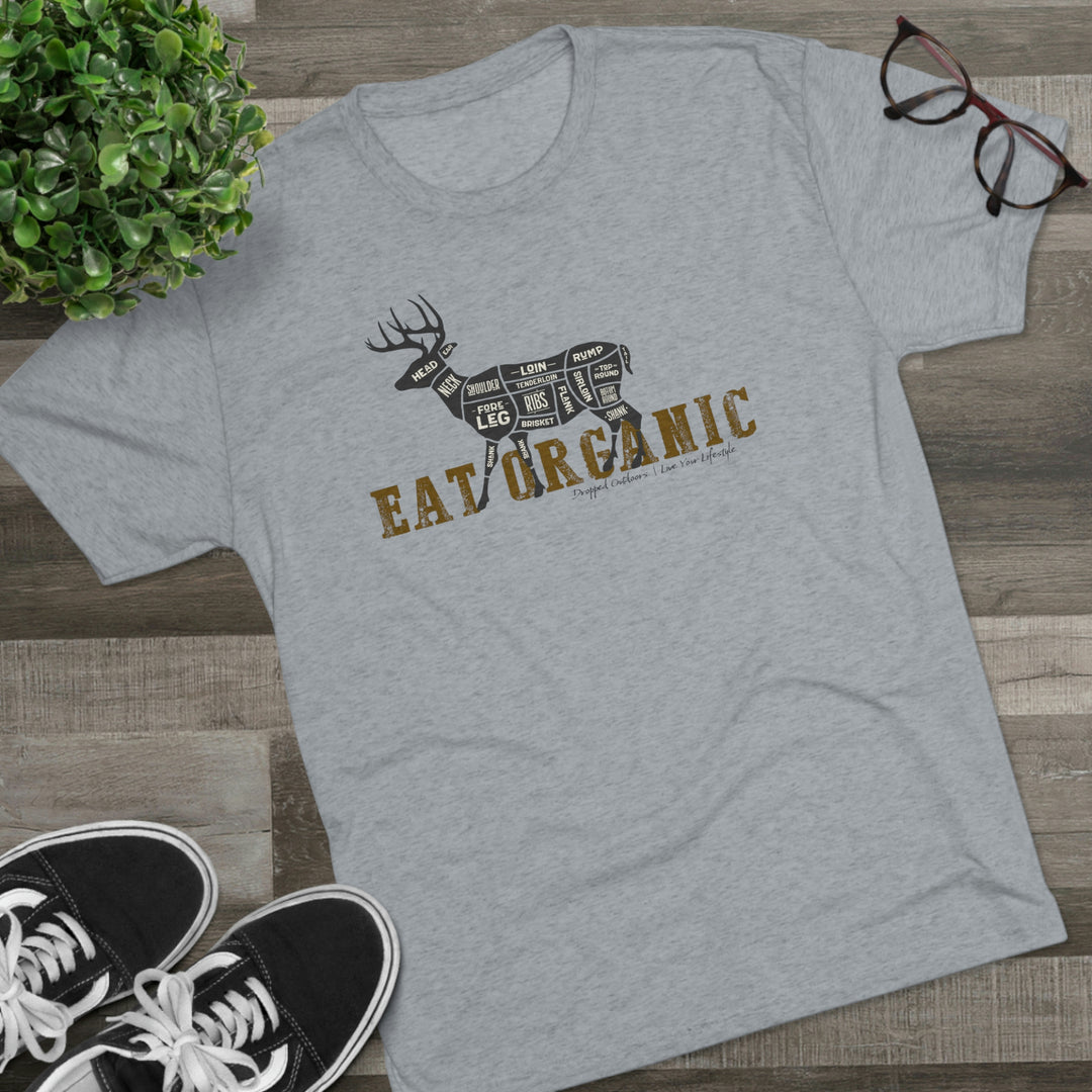 EatOrganic - Deer - Premium Tri-blend Tee