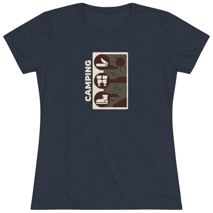 Camping - Women's Premium Tri-Blend Tee
