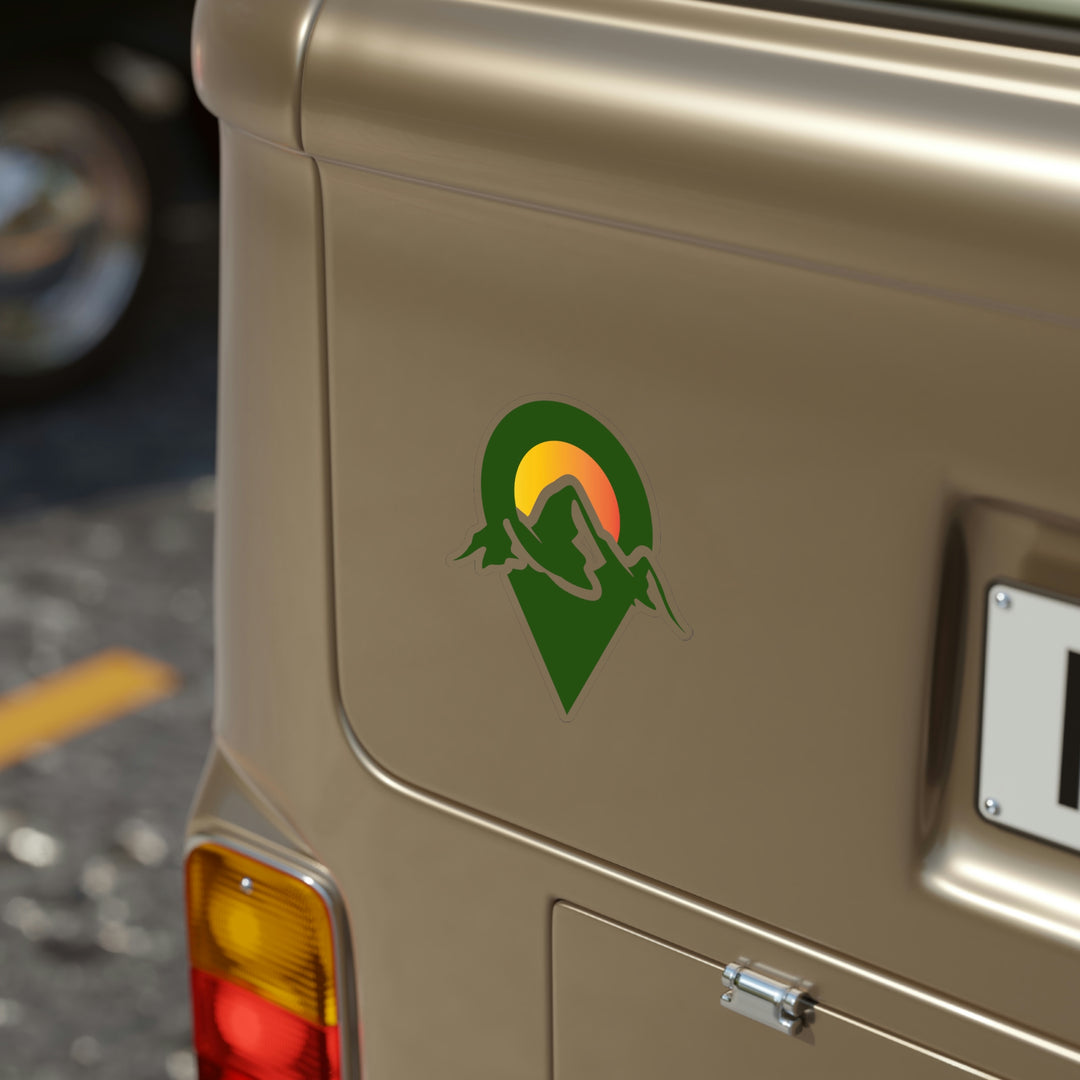 Dropped Die-Cut Decal
