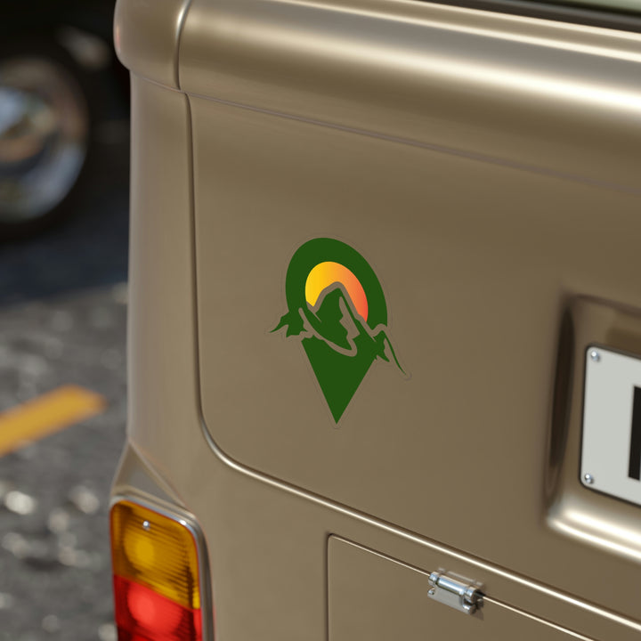 Dropped Die-Cut Decal
