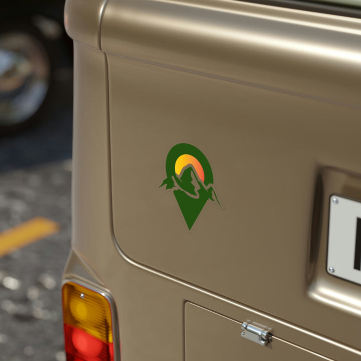 Dropped Die-Cut Decal