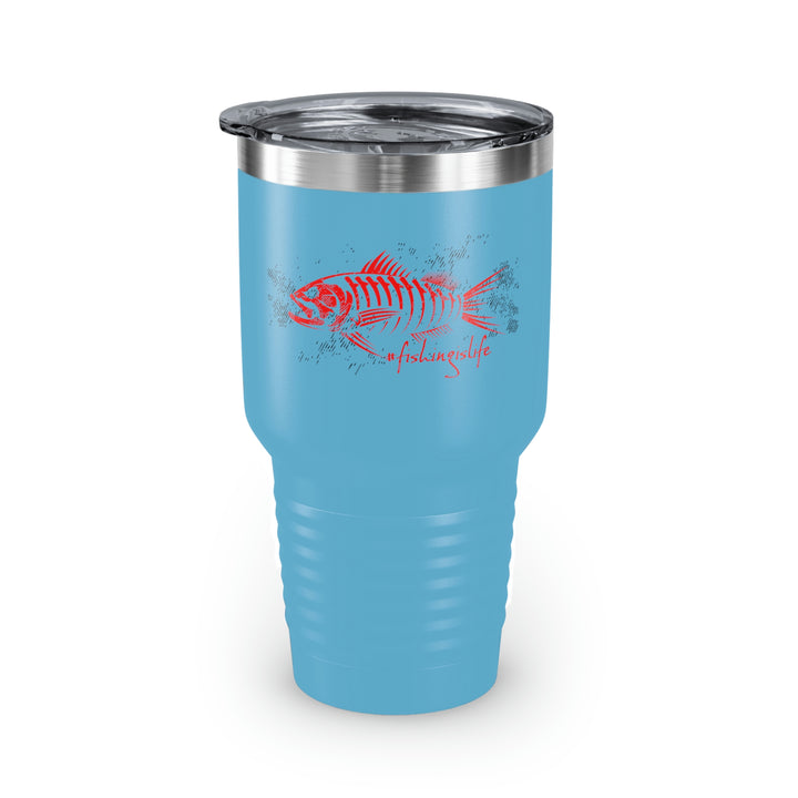 #FishingLife Ringneck Tumbler, 30oz