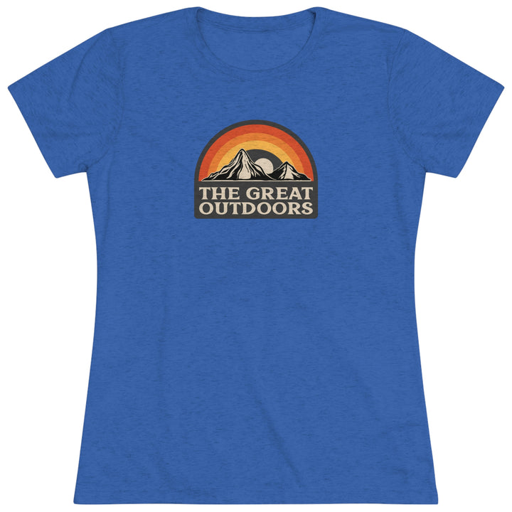 The Great Outdoors Women's Premium Tri-Blend Tee