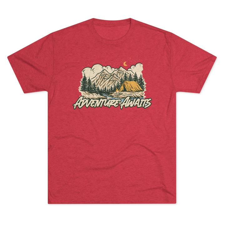 Adventure Awaits - Premium Tri-blend Tee